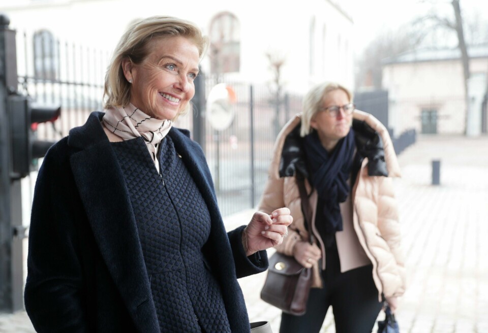 Idrettspresident Berit Kjøll og hennes styre møttes digitalt torsdag.