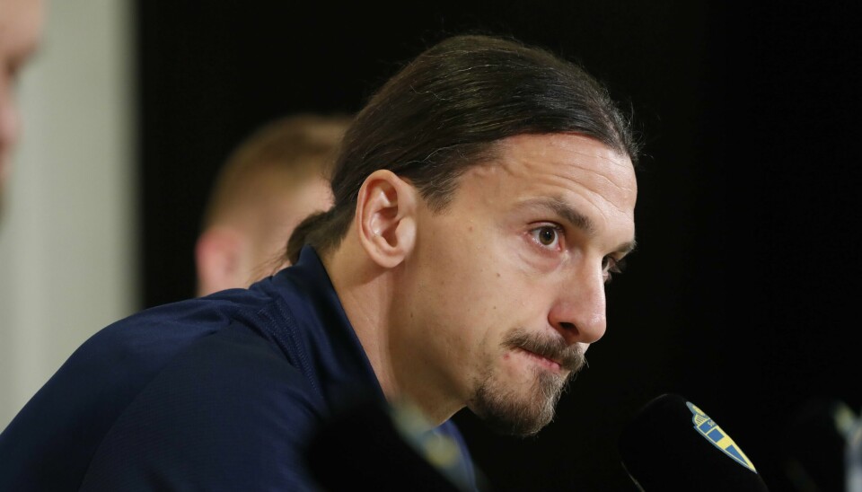 Zlatan Ibrahimović mister Champions League-kampene mot Tottenham. Zlatan Ibrahimović mister Champions League-kampene mot Tottenham. Foto: Christine Olsson/TT / NTB