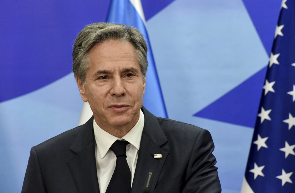 USAs utenriksminister Anthony Blinken skal etter planen til Kina denne helgen. USAs utenriksminister Anthony Blinken skal etter planen til Kina denne helgen.