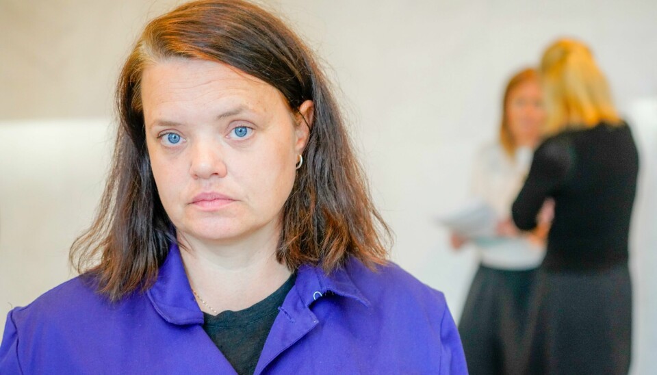 Avdelingsleder bomiljø og boligsosialt arbeid i Leieboerforeningen Anne-Rita Andal er med på møtet med kommunalministeren og aktørene i utleiemarkedet i kommunaldepartementet fredag. Møtedeltakerne diskuterer situasjonen med få boliger og høye priser. Halvparten av leietakerne opplever uro og utrygghet i forbindelse med kontraktsfornyelse. Avdelingsleder i Leieboerforeningen, Anne-Rita Andal, sier tiden er moden for en ny husleielov. Foto: Ole Berg-Rusten / NTB