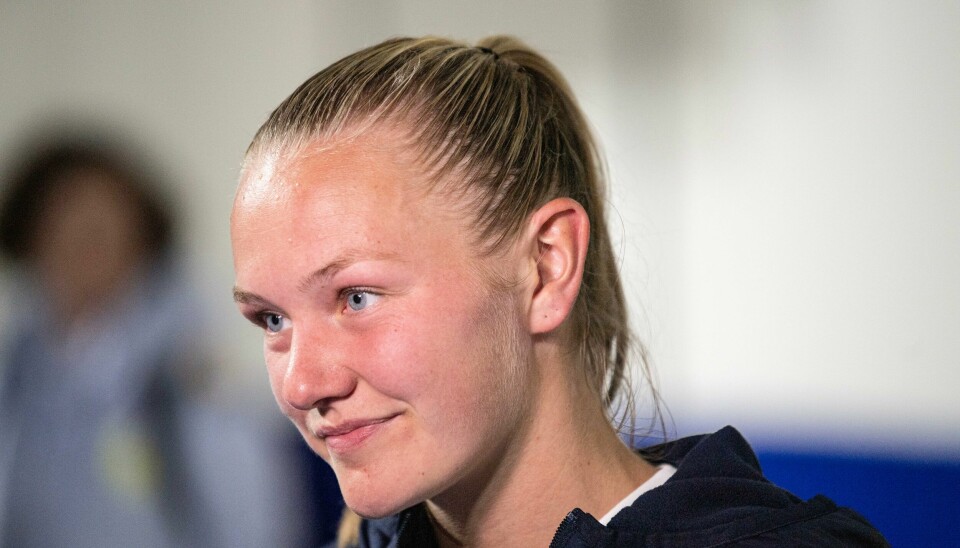 Frida Maanum og Arsenal spilte 0–0 mot West Ham søndag. Frida Maanum scoret selvmål da Arsenal tapte 0-1 hjemme mot Lyon torsdag.Foto: Rodrigo Freitas / NTB