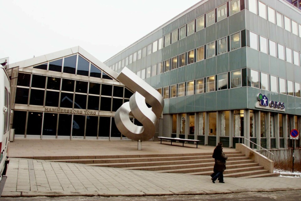 Obos nekter å informere om den innsynsretten seksjonseiere og medlemmer faktisk har, skriver Kjell Vesje. Bildet viser hovedkontoret på Hammersborg torg i Oslo. Obos nekter å informere om den innsynsretten seksjonseiere og medlemmer faktisk har, skriver Kjell Nesje. Bildet viser hovedkontoret på Hammersborg torg i Oslo.