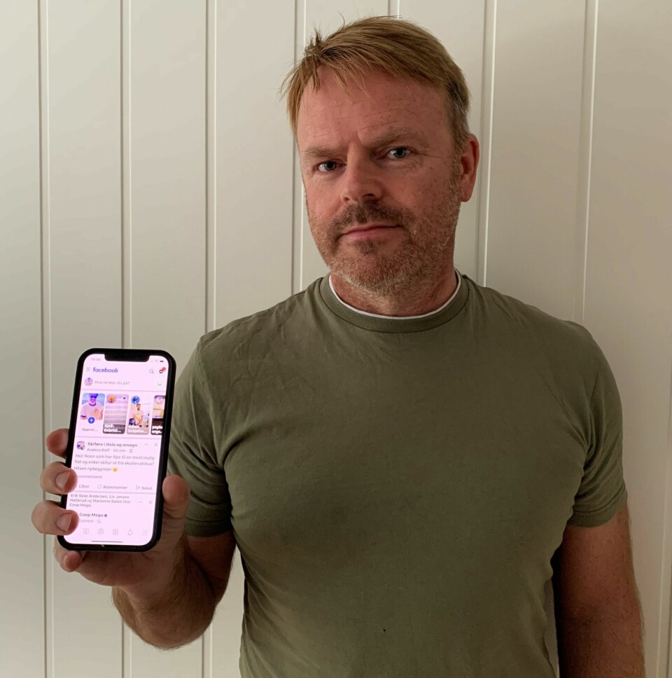 Gunnar Gundersen opplevde at hackere spredde barneporno og stjal 18.000 kroner via hans Facebook-sider. Gunnar Gundersen opplevde at hackere spredde barneporno og stjal 18.000 kroner via hans Facebook-sider.