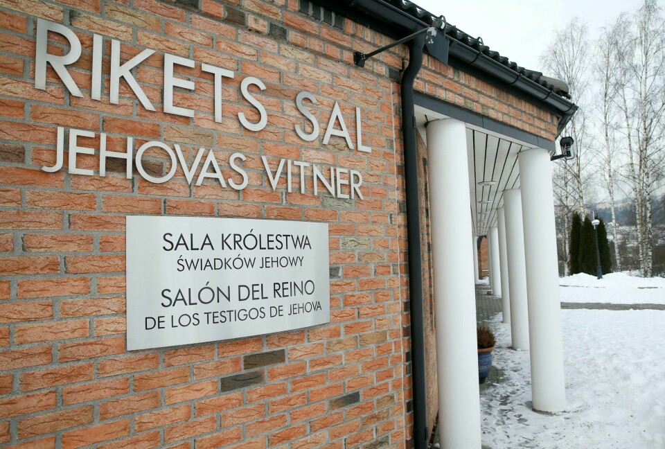 Jehovas vitner har besluttet å utvide sitt søksmål mot staten. Saken skal opp for retten i januar. Foto: Terje Pedersen / NTB