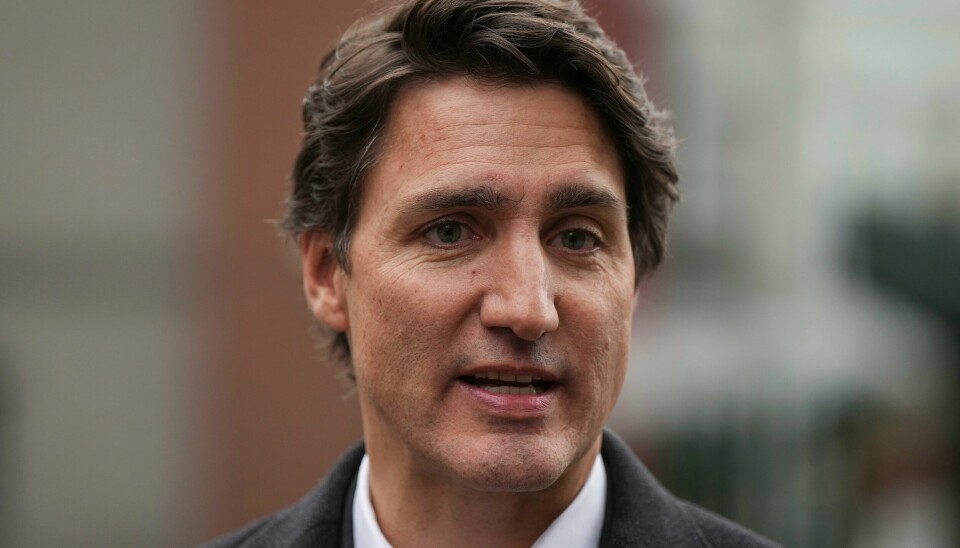 Canadas statsminister Justin Trudeau. Canadas statsminister Justin Trudeau. Foto: Darryl Dyck / The Canadian Press / AP / NTB