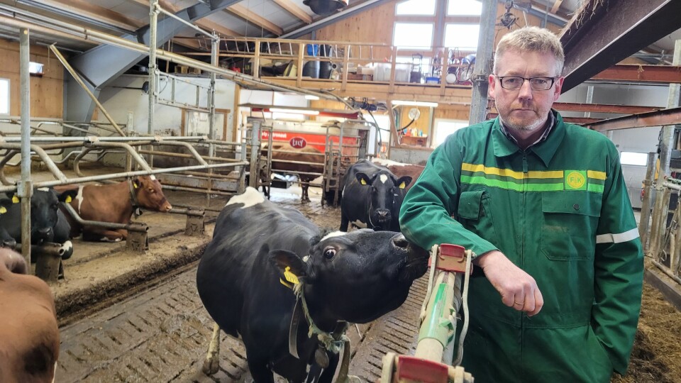 Bjørn Gimming, leder i Norges Bondelag. Bjørn Gimming, leder i Norges Bondelag, krever mer åpenhet om matvarepriser.