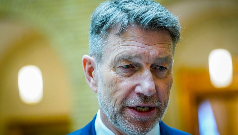 Olje- og energiminister Terje Aasland (Ap). Olje- og energiminister Terje Aasland (Ap).