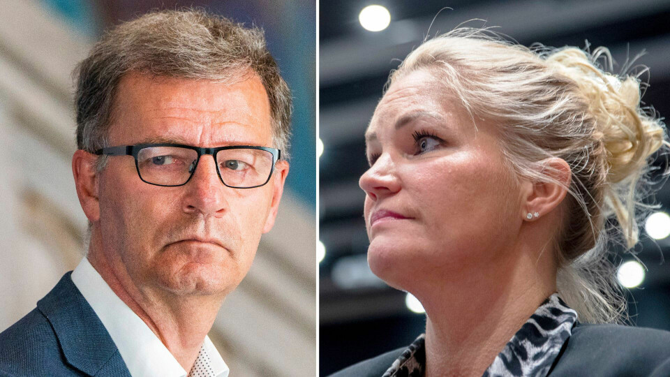 Nylig avgått helsebyråd Robert Steen (Ap) og leder av Folkets parti Cecilie Lyngby. Nylig avgått helsebyråd Robert Steen (Ap) og leder av Folkets parti Cecilie Lyngby.