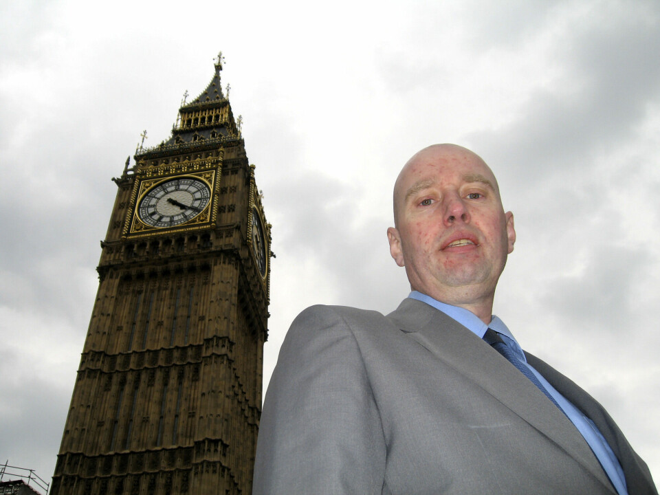 Storbritannia-ekspert Erik Mustad. Storbritannia-ekspert Erik Mustad.