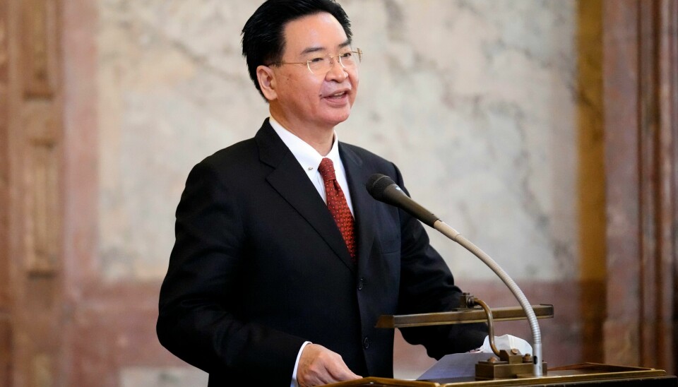 Taiwans utenriksminister Joseph Wu. Taiwans utenriksminister Joseph Wu.
