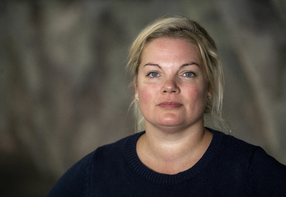 Stortingsrepresentant for Fremskrittspartiet Silje Hjemdal, her under Arendalsuka 2021. Arendal 20210818.