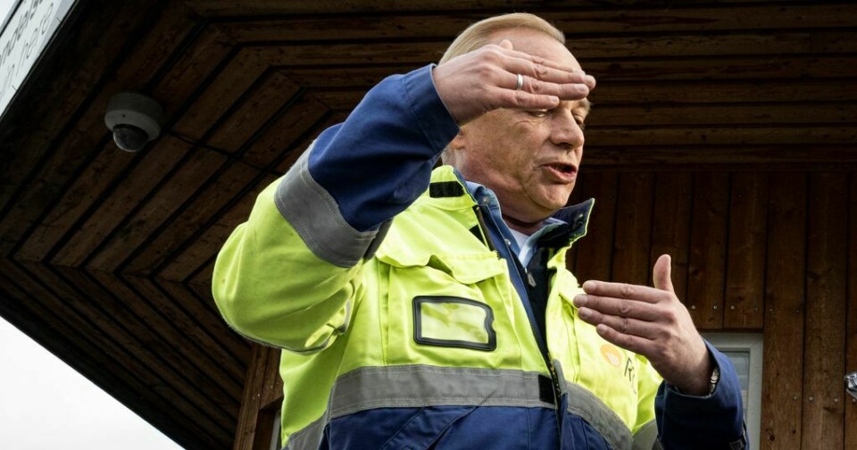 Administrerende direktør Jan Enno Bicker i REC Solar. Administrerende direktør Jan Enno Bicker i REC Solar.