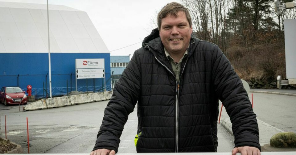 Vidar Ree, hovedverneombud og nestleder i fagforeningen til REC Solar. Vidar Ree, hovedverneombud og nestleder i fagforeningen til REC Solar.