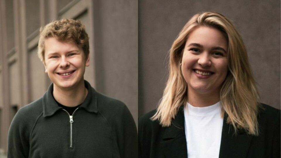«Dagens ruspolitikk er mislykket, og har vært det gjennom mange år», skriver Fredrik Sørlie og Petra Brinch. Fredrik Sørlie og Petra Brinch, sentralstyremedlemmer i AUF.