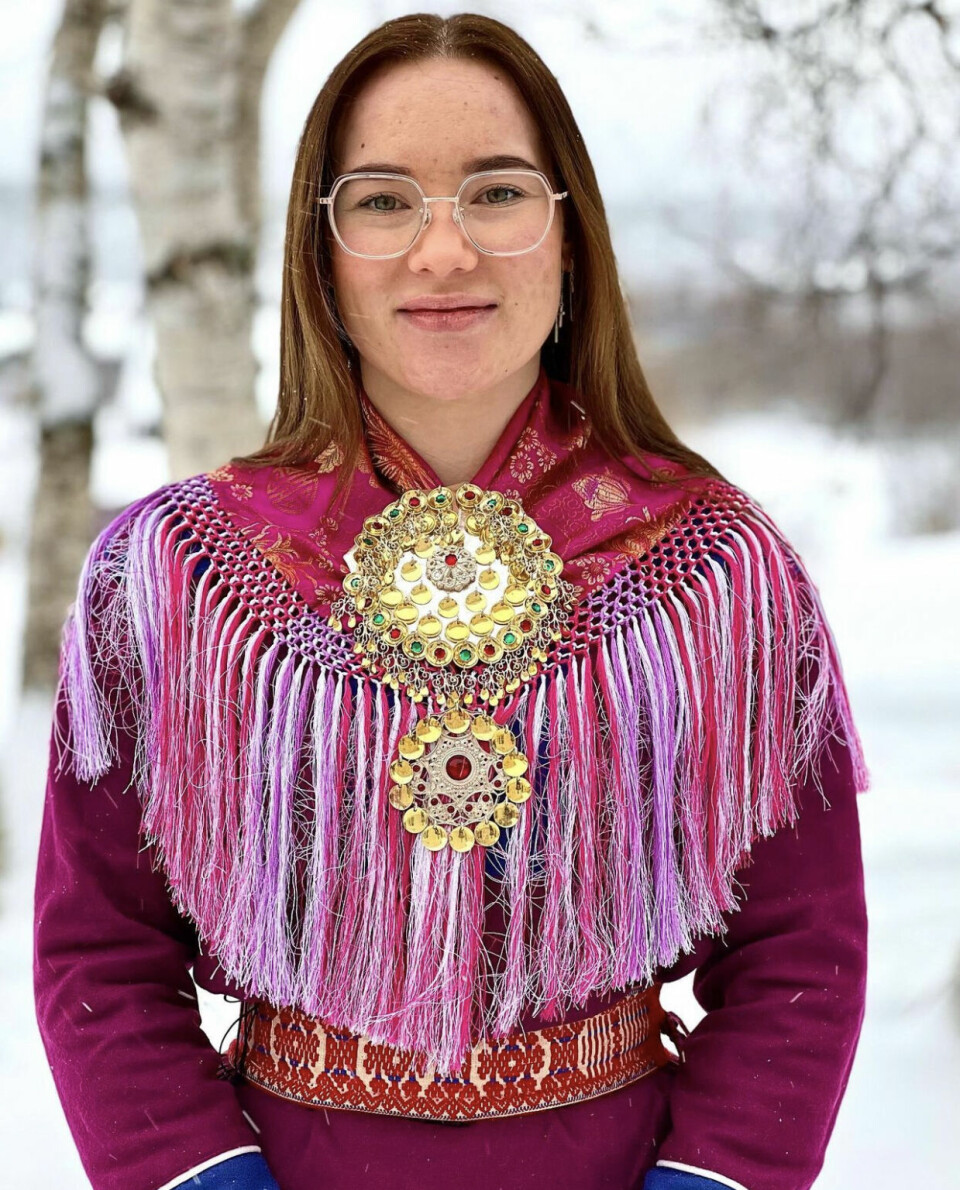 Aina Madelén Aslaksen, nestleder i Sametingets ungdomspolitiske utvalg (SUPU). Aina Madelén Aslaksen, nestleder i Sametingets ungdomspolitiske utvalg (SUPU).