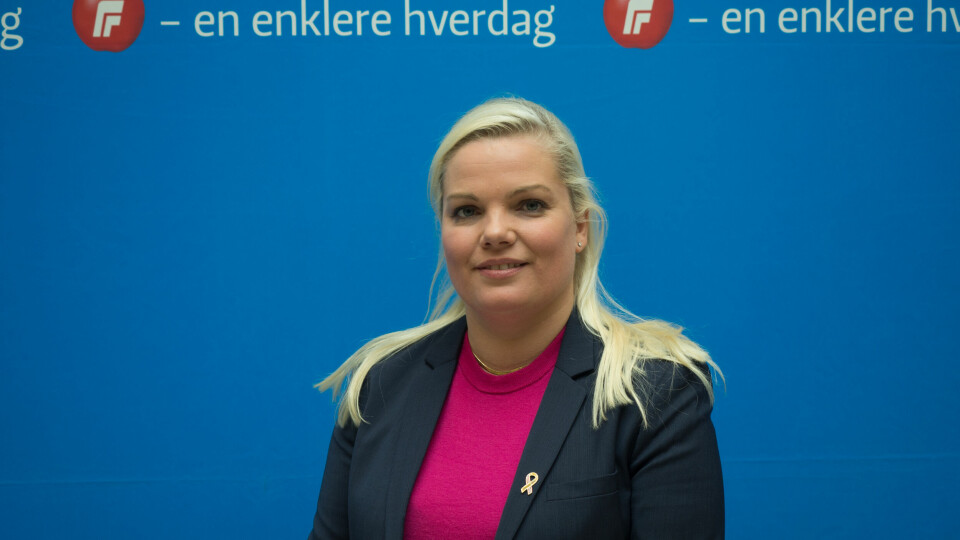 Silje Hjemdal (Frp), medlem i Stortingets familie- og kulturkomite Silje Hjemdal (FrP), medlem i Stortingets familie- og kulturkomite