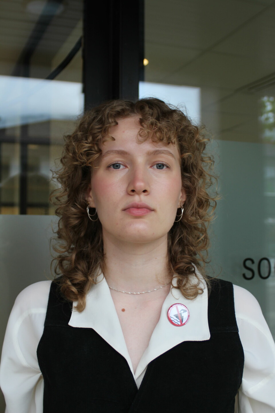 Sunniva Marie Johansen Haugene, sentralstyremedlem i Natur og Ungdom. Sunniva Marie Johansen Haugene, sentralstyremedlem i Natur og Ungdom.