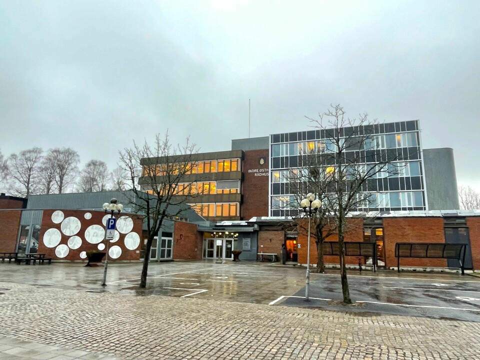 Indre Østfold kommune rådhus Askim Indre Østfold rådhus, Askim.