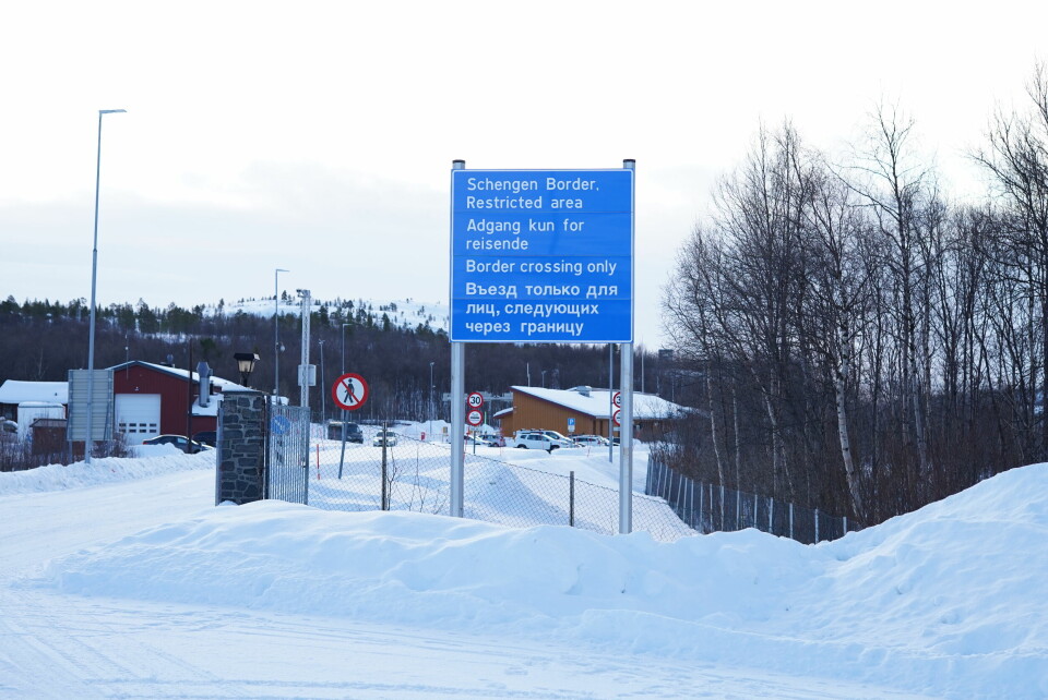 Grensestasjonen på Storskog Grensestasjonen på Storskog