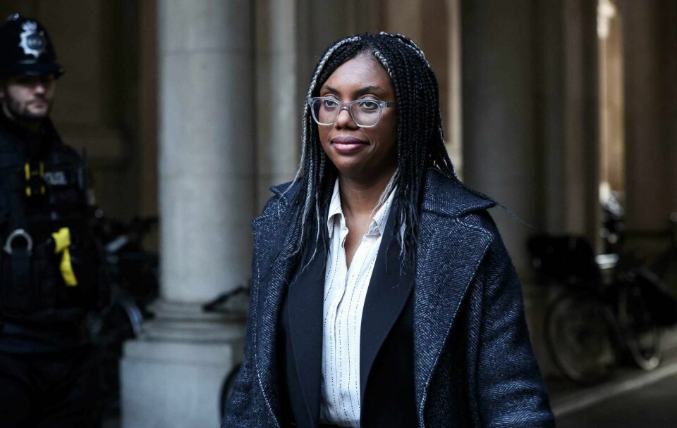 Storbritannias kvinne- og likestillingsminister Kemi Badenoch. Storbritannias kvinne- og likestillingsminister Kemi Badenoch