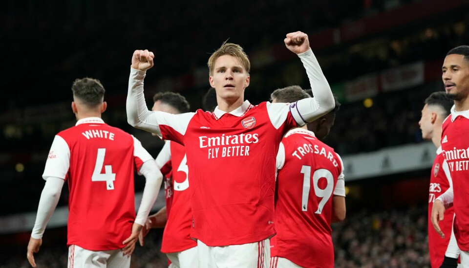 Martin Ødegaard scoret mot Everton onsdag. Martin Ødegaard scoret mot Everton onsdag. Foto: Kirsty Wigglesworth / AP Photo / NTB