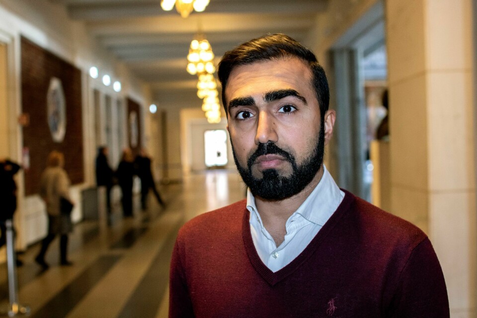 Usman Mushtaq (Ap) er byråd for arbeid, integrering og sosiale tjenester i Oslo. På rådhuset i Oslo