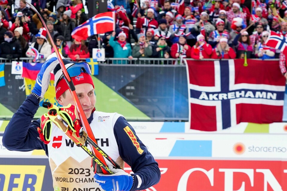 Simen Hegstad Krüger får ikke gå femmila. Simen Hegstad Krüger får ikke gå femmila.Foto: Terje Pedersen / NTB