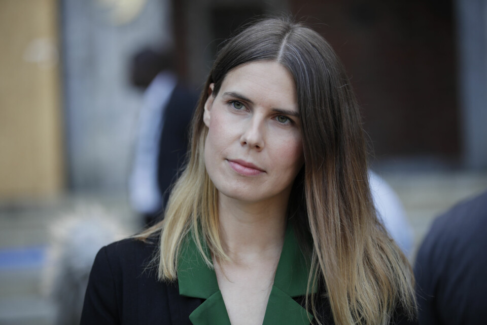Byråd for miljø og samferdsel Sirin Stav (MDG). Miljøbyråd i Oslo Sirin Stav (MDG) seier at Oslo kommune droppar offentleg fyrverkeri mellom anna av omsyn til dyra. Foto: Terje Pedersen / NTB / NPK