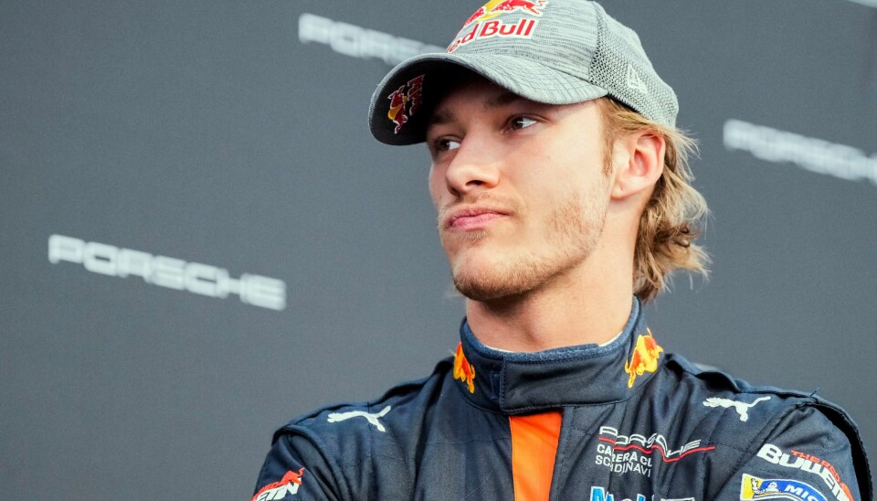 Dennis Hauger kjørte sesongens første hovedløp i Bahrain søndag. Formel 2-fører Dennis Hauger er i gang med finalehelgen i Abu Dhabi.Foto: Beate Oma Dahle / NTB