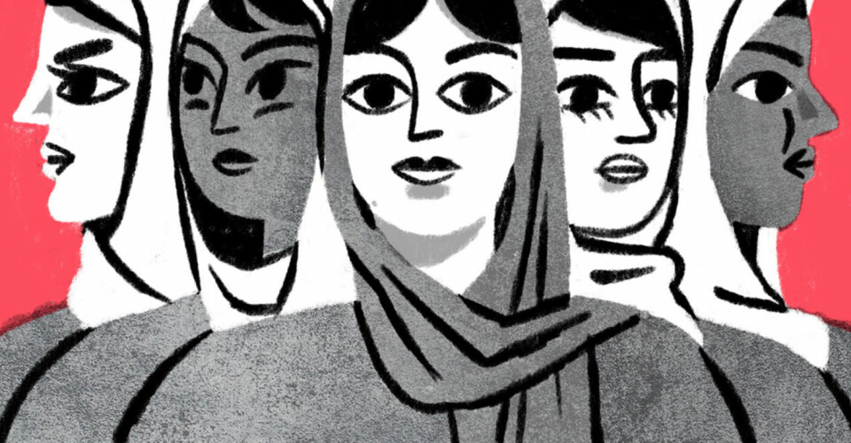 «Jenter i Afghanistan får kun gå på skolen til og med sjette klasse, med kjønnsdelte klasserom og innganger», skriver Samantha Jørgensen og Rodas Tadese Sibahtu. Bildet er hentet fra UN Women, desember 2022. Bildet er hentet fra: UN Women, desember 2022.