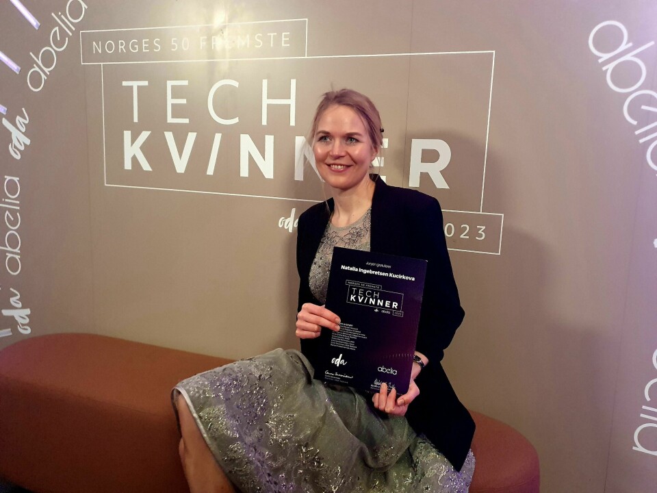 UiS-professor Natalia Kucirkova ble på kvinnedagen kåret til en av de 50 fremste tech-kvinnene i norsk næringsliv. UiS-professor Natalia Kucirkova ble på kvinnedagen kåret til en av de 50 fremste tech-kvinnene i norsk næringsliv.