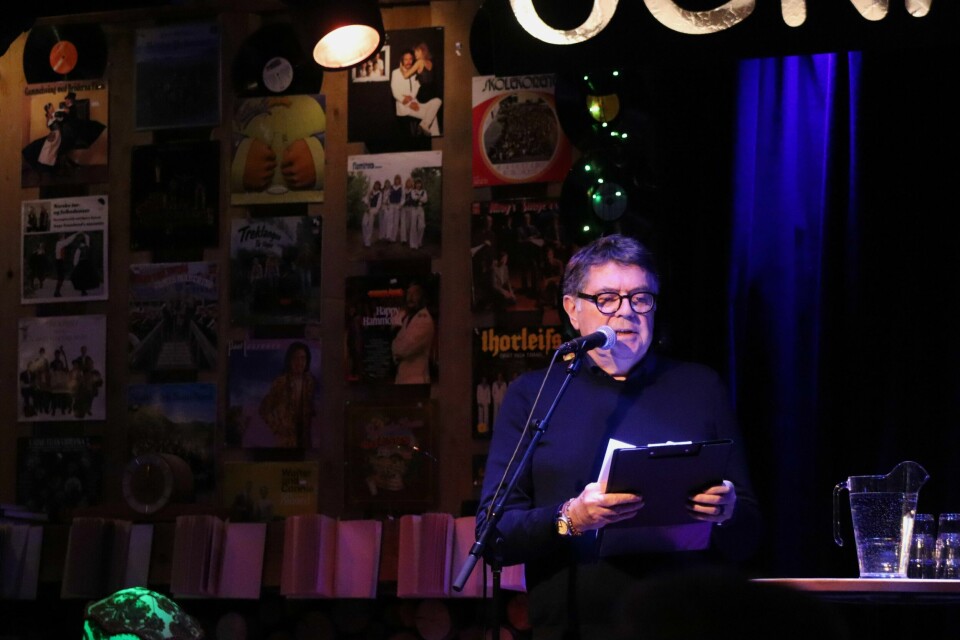 Svein Erik Reienes er en del av Poesikameratene og har arrangert Ordslepp hvert år i fem år. Ogna Scene