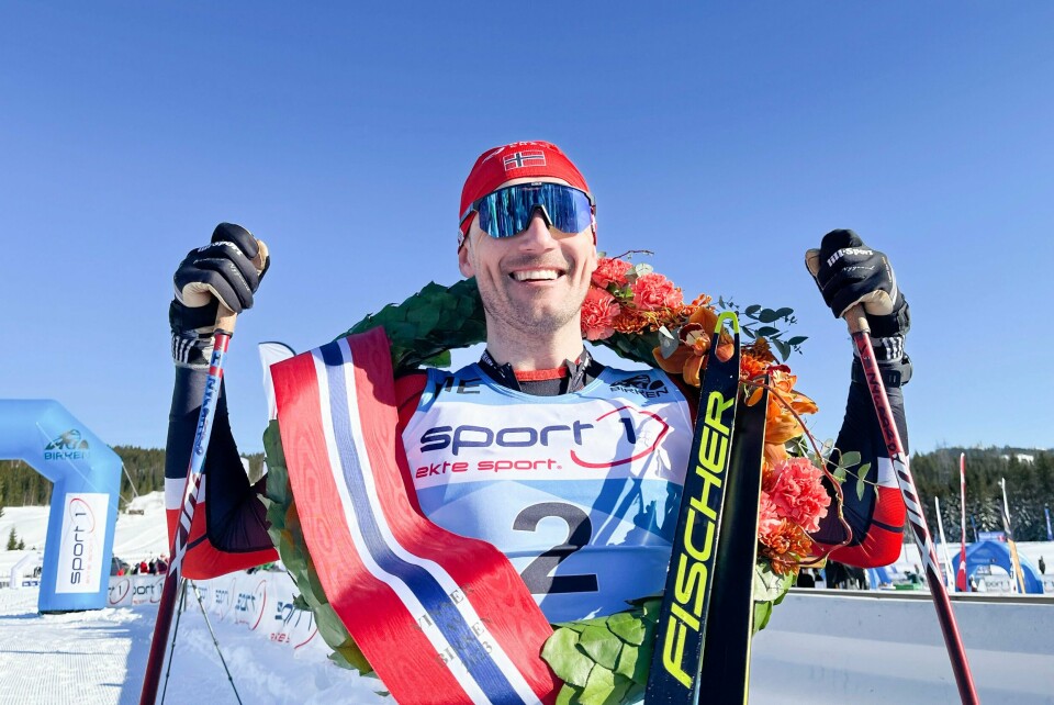 Andreas Nygaard vant Birken 2023. Andreas Nygaard gjorde som i fjor og vant Birkebeinerrennet. Foto: Birkebeinerrittet / NTB
