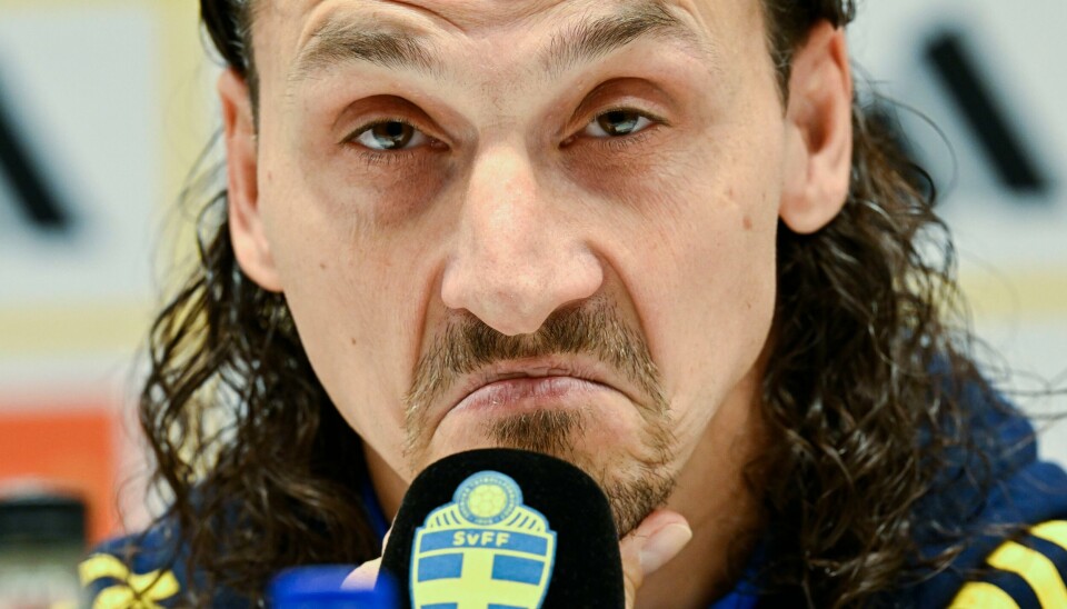 Zlatan Ibrahimovic møtte pressen før EM-kvalifiseringskampen mot Belgia. Han måtte blant annet svare på spørsmål om fjorårets VM i Qatar. Zlatan Ibrahimovic møtte pressen før EM-kvalifiseringskampen mot Belgia. Han måtte blant annet svare på spørsmål om fjorårets VM i Qatar.Foto: Jonas Ekströmer / TT / NTB