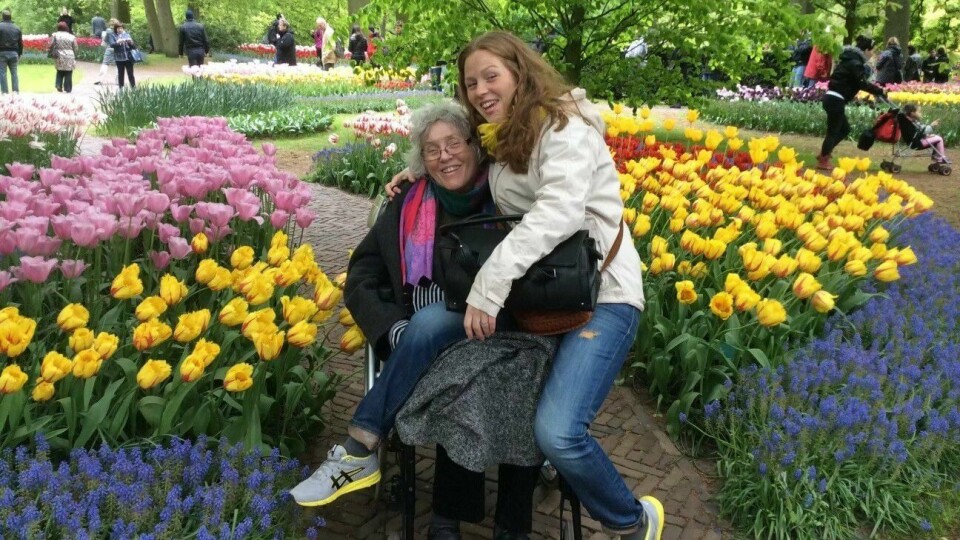 I 2014 dro Guro Trinterud, søsteren Tonje og moren Aud Lisbeth Melby Trinterud på jentetur til Amsterdam. Guro Trinterud og moren Aud Lisbeth Melby Trinterud på ferie i Amsterdam i 2014.