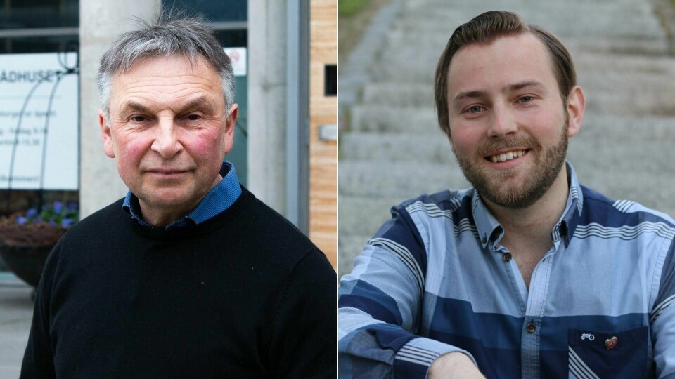 «Vi har god erfaring med private skoler i Fredrikstad», skriver Lino Lubiana (t.v.) og Kolbjørn Westberg. Lino Lubiana, gruppeleder og Kolbjørn Westberg, lokallagsleder i KrF Fredrikstad.