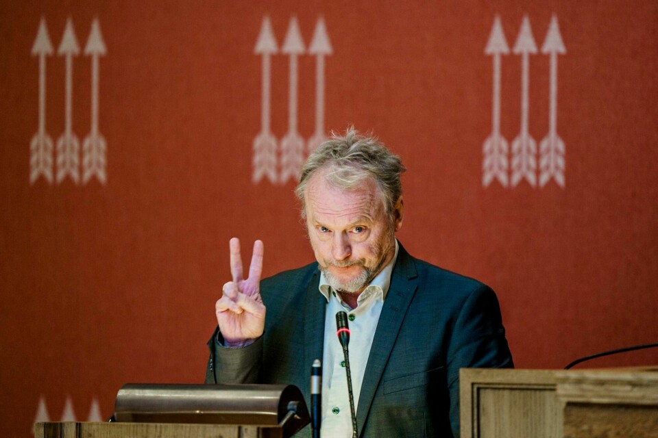 Verken Raymond Johansen, byrådsleder i Oslo, eller andre lokale ledere fra Arbeiderpartiet får drahjelp fra regjeringen før høstens valg, skriver Dagsavisen på lederplass. Verken Raymond Johansen, byrådsleder i Oslo, eller andre lokale ledere fra Arbeiderpartiet får drahjelp fra regjeringen før høstens valg, skriver Dagsavisen på lederplass.