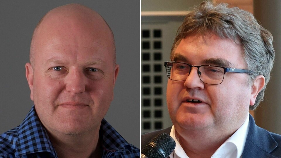 «Det er mange hensyn som skal tas hvis vi skal få Fredrikstad til å bli enda bedre å bo, jobbe og leve i», skriver Victor Kristiansen og Rune Fredriksen. Victor Kristiansen (gruppeleder) og Rune Fredriksen (partileder) i Fredrikstad Arbeiderparti.