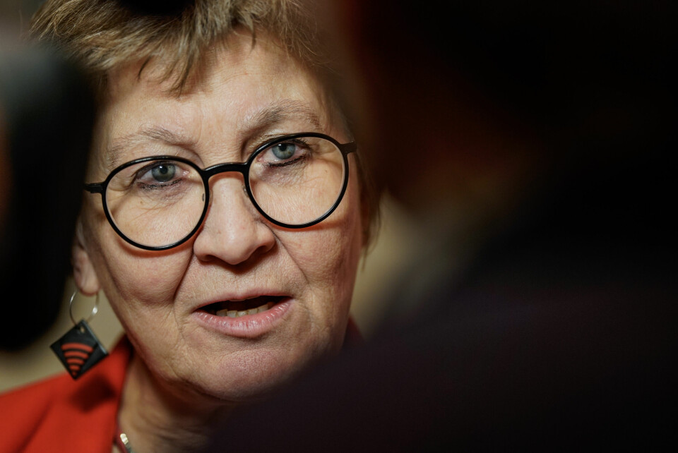 Mette Nord, leder i Fagforbundet. Mette Nord, leder i Fagforbundet.