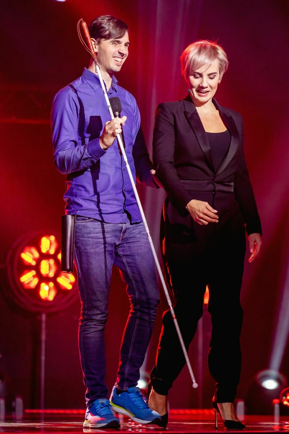 Ina Wroldsen er mentoren til Thomas i «The Voice». Ina Wroldsen er mentoren til Thomas i «The Voice».