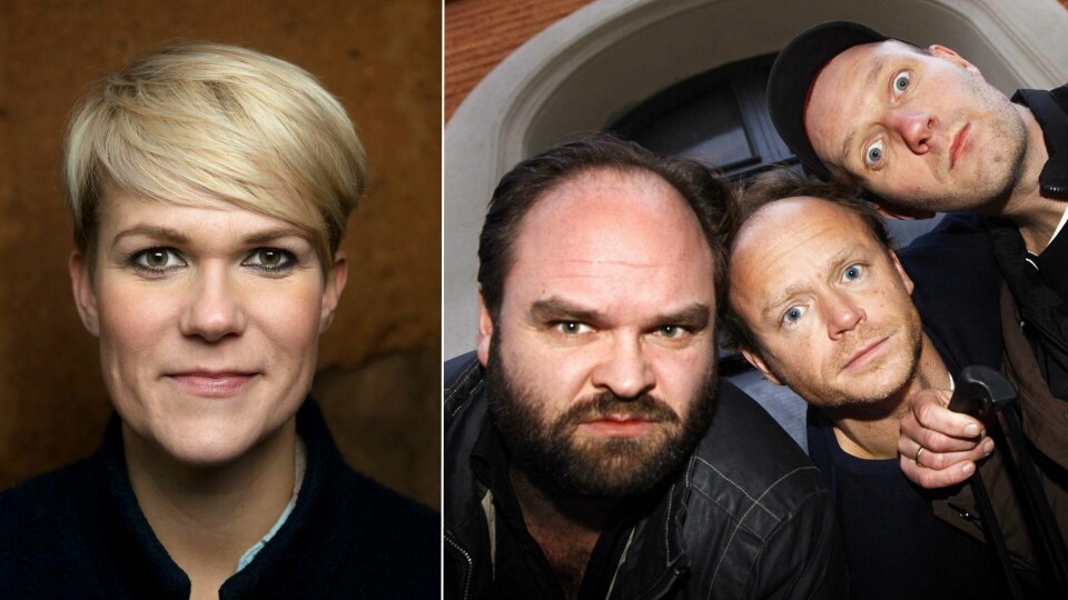 Kyllingstuntet til Bård Tufte Johansen for eksempel, var jo fantastisk. Men vi trenger ikke se det på nytt, skriver komiker og spaltist Sigrid Bonde Tusvik. Her er Johansen sammen med makkerne Harald Eia og Atle Antonsen. Kyllingstuntet til Bård Tufte Johansen for eksempel, var jo fantastisk. Men vi trenger ikke se det på nytt, skriver komiker og spaltist Sigrid Bonde Tusvik. Her er Johansen sammen med makkerne Harald Eia og Atle Antonsen.