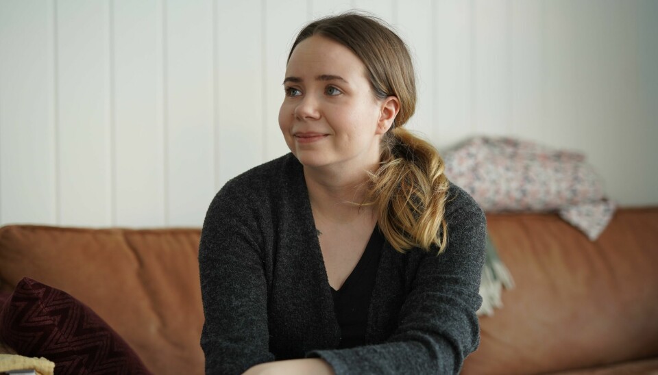 Gunhild Lille (28) hjemme i Torhop i Tana. Gunhild Lille (28) hjemme i Torhop i Tana.