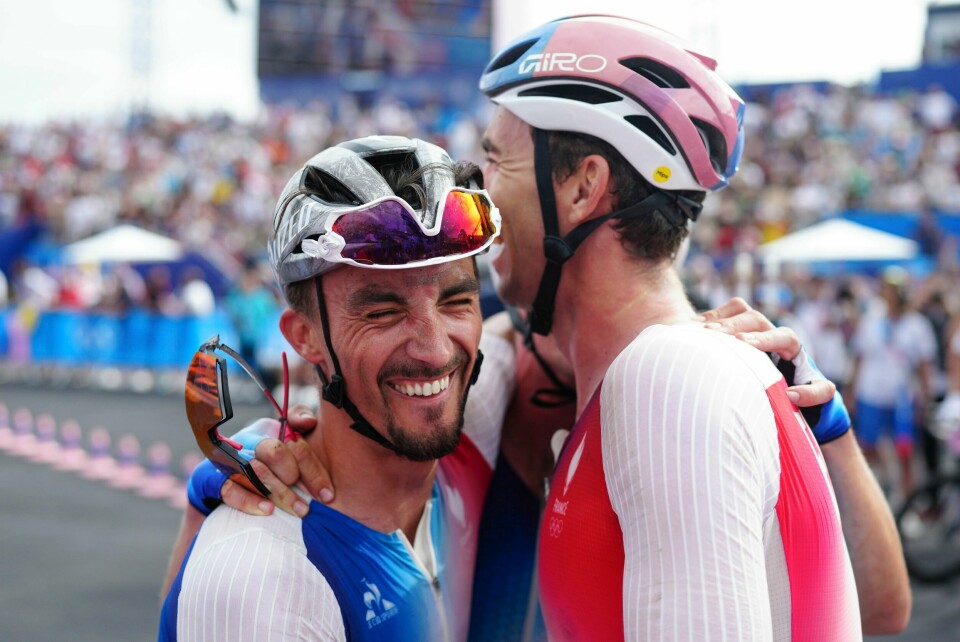 Julian Alaphilippe er klar for Tudor. Her fra OL Julian Alaphilippe er klar for Tudor. Foto: Thibault Camus / AP / NTB