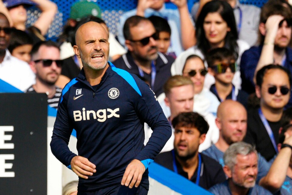Chelsea-manager Enzo Maresca fikk tøffe spørsmål på onsdagens pressekonferanse Chelsea-manager Enzo Maresca fikk tøffe spørsmål. Foto: Dave Shopland / AP / NTB