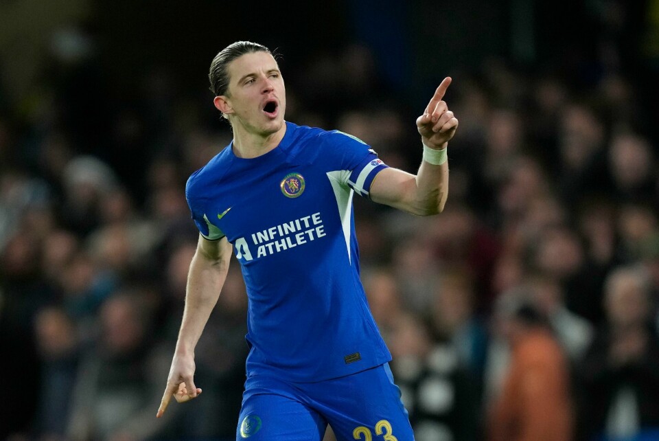 Den engelske midtbanespilleren Conor Gallagher forlater Chelsea og Stamford Bridge til fordel for Atlético Madrid. Foto: Kirsty Wigglesworth / AP / NTB