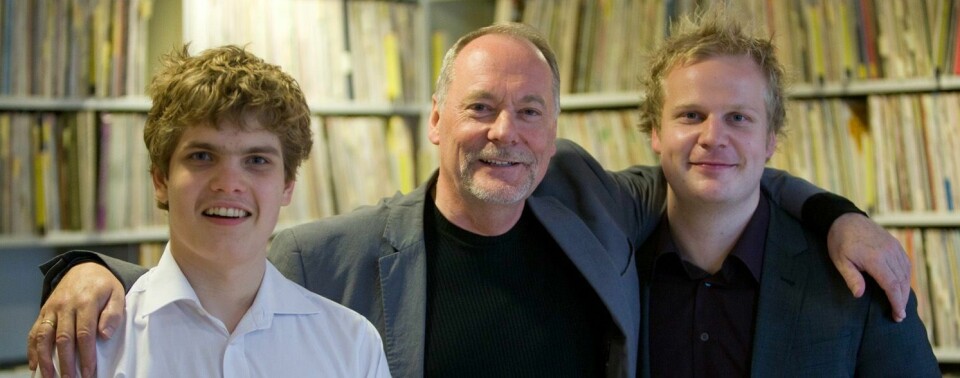Laurens Weinhold, Per Dahl og Andreas Guttormsen.