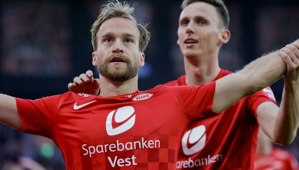 Bård Finne kom fra benken og doblet Branns ledelse mot Astana i conferenceligakvalifiseringen. Bård Finne kom fra benken og doblet Branns ledelse mot Astana i conferenceligakvalifiseringen. Foto: Paul S. Amundsen / NTB