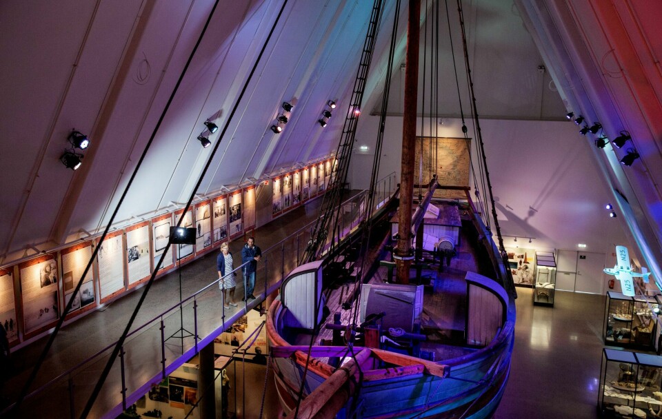 Frammuseet drømmer om å restaurere Gjøa, slik at publikum kan gå inn i skipet. FOTO FREDRIK BJERKNES Frammuseet drømmer om å restaurere Gjøa, slik at publikum kan gå inn i skipet. FOTO FREDRIK BJERKNES