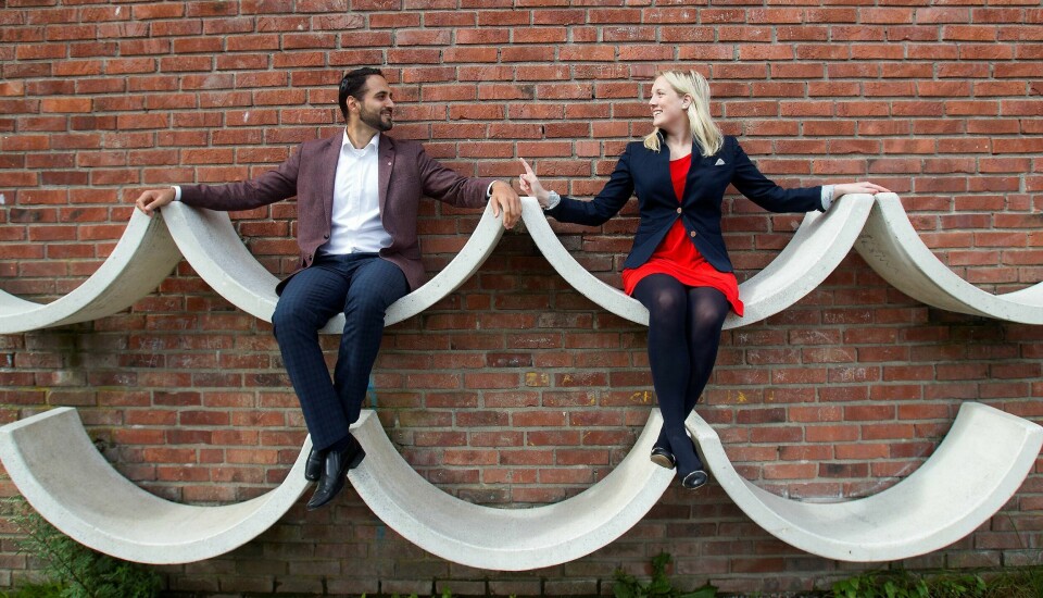 Til høsten stiller Nasir Ahmed som bystyrekandidat for Arbeiderpartiet. Han står på 29. plass. Aina Stenersen stiller for Fremskrittspartiet, på en prioritert 7. plass. FOTO: ARNE OVE BERGO Til høsten stiller Nasir Ahmed som bystyrekandidat for Arbeiderpartiet. Han står på 29. plass. Aina Stenersen stiller for Fremskrittspartiet, på en prioritert 7. plass. FOTO: ARNE OVE BERGO
