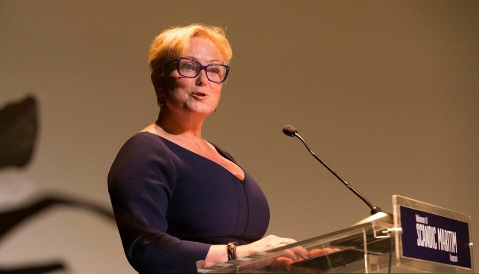 Kulturminister Thorhild Widvey (H) måtte svare for kjønnspolitikk, kinopolitikk og kunstfilmpolitikk i Haugesund. FOTO: TERJE BENDIKSBY/NTB SCANPIX Kulturminister Thorhild Widvey (H) måtte svare for kjønnspolitikk, kinopolitikk og kunstfilmpolitikk i Haugesund. FOTO: TERJE BENDIKSBY/NTB SCANPIX